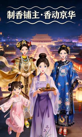 短剧《制香铺主，香动京华》海报