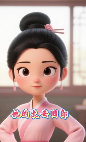 短剧《她的长安旧郎》海报