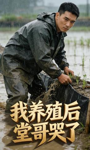 短剧《我养殖后堂哥哭了》海报