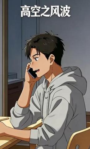 短剧《高空之风波》海报