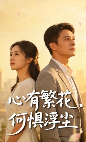 短剧《心有繁花，何惧浮尘》海报