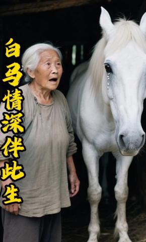 短剧《白马情深伴此生》海报