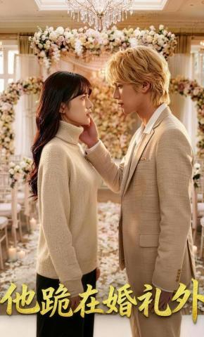 短剧《他跪在婚礼外》海报