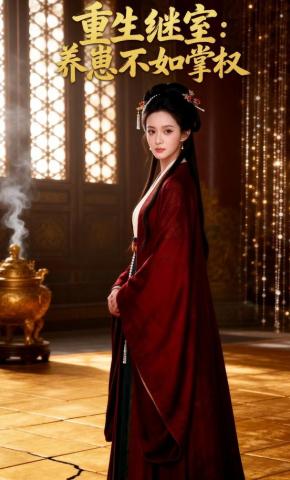 短剧《重生继室：养崽不如掌权》海报