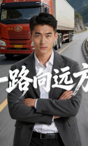 短剧《一路向远方》海报