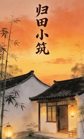 短剧《归田小筑》海报