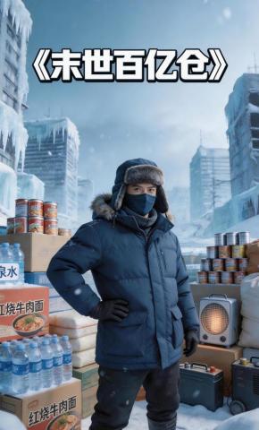 短剧《末世百亿仓》海报