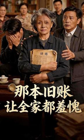 短剧《那本旧账，让全家都羞愧》海报