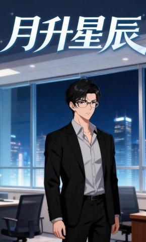 短剧《月升星辰》海报