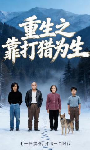 短剧《重生之靠打猎为生》海报