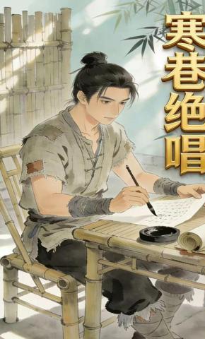 短剧《寒巷绝唱》海报