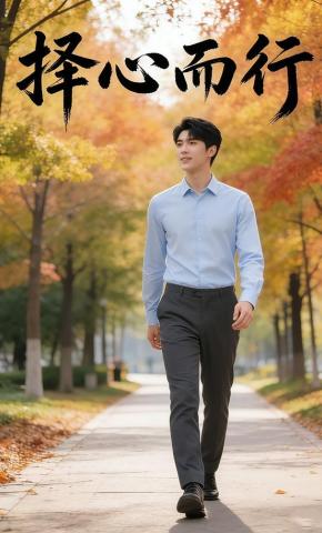 短剧《择心而行》海报