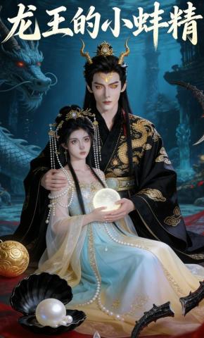 短剧《龙王的小蚌精》海报