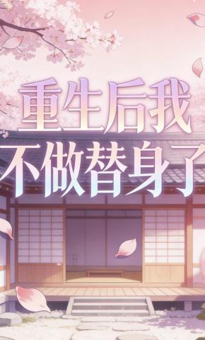 短剧《重生后我不做替身了》海报