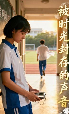 短剧《被时光封存的声音》海报