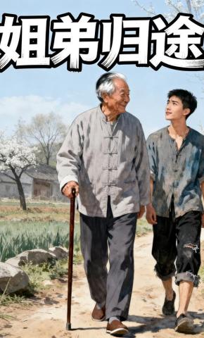 短剧《姐弟归途》海报