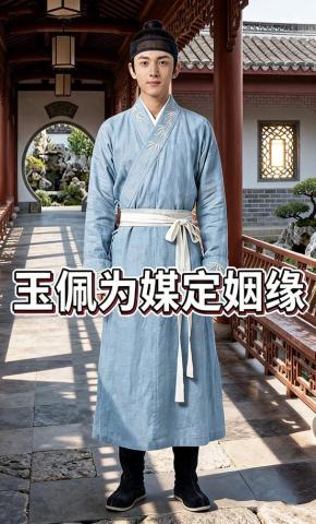 短剧《玉佩为媒定姻缘》海报