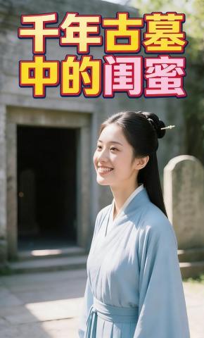 短剧《千年古墓中的闺蜜》海报