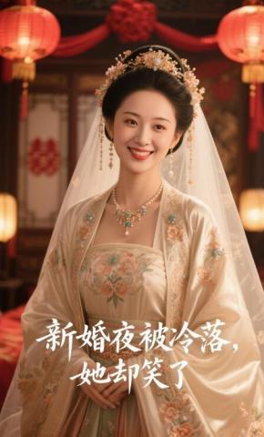 短剧《新婚夜被冷落，她却笑了》海报