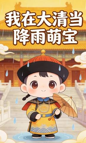 短剧《我在大清当降雨萌宝》海报