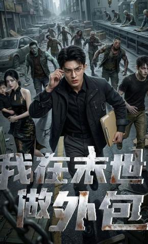 短剧《我在末世做外包》海报