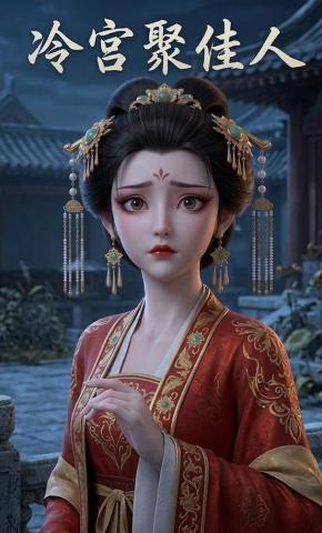 短剧《冷宫聚佳人》海报