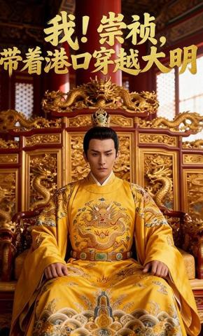 短剧《我！崇祯，带着港口穿越大明》海报