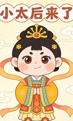 短剧《小太后来了》海报