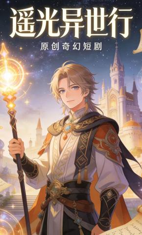 短剧《遥光异世行》海报