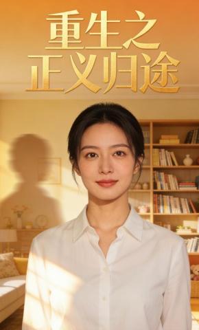 短剧《重生之正义归途》海报