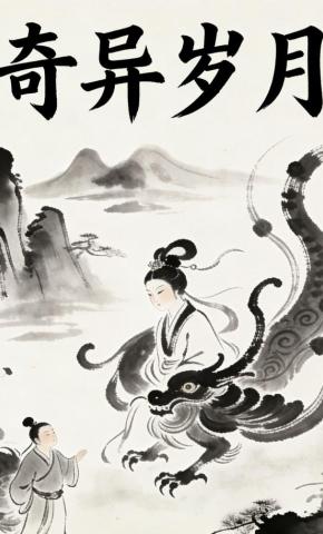 短剧《奇异岁月》海报