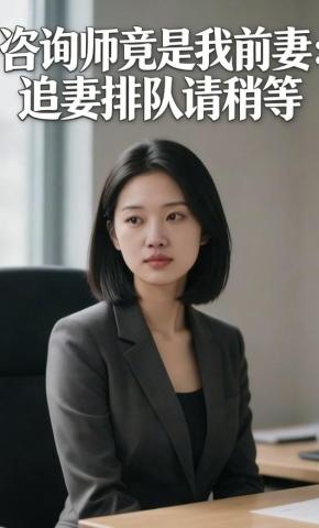 短剧《咨询师竟是我前妻：追妻排队请稍等》海报