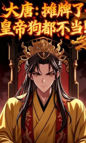 短剧《大唐：摊牌了，皇帝狗都不当！》海报