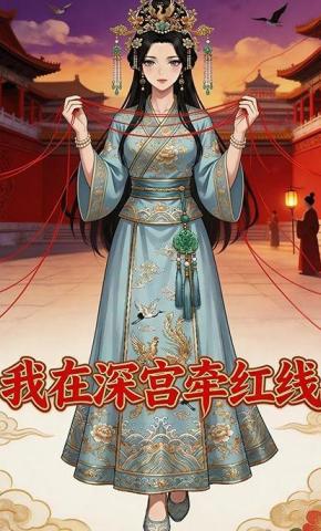 短剧《我在深宫牵红线》海报