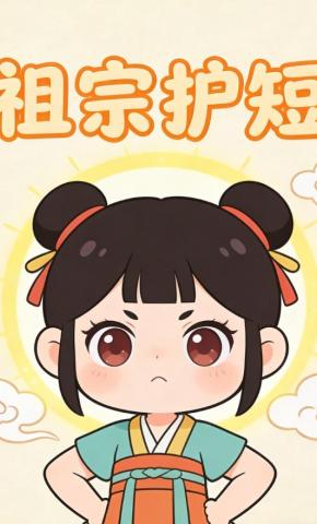 短剧《祖宗护短》海报