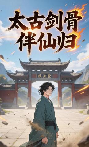 短剧《太古剑骨伴仙归》海报