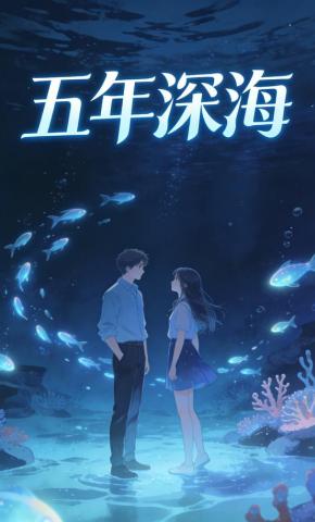 短剧《五年深海》海报