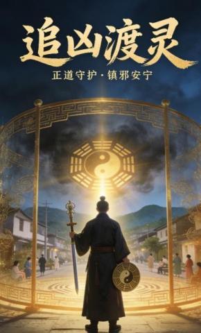 短剧《追凶渡灵》海报