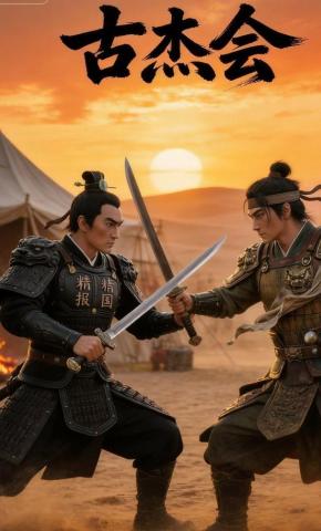 短剧《古杰会》海报