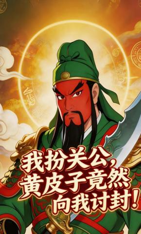 短剧《我扮关公，黄皮子竟然向我讨封！》海报