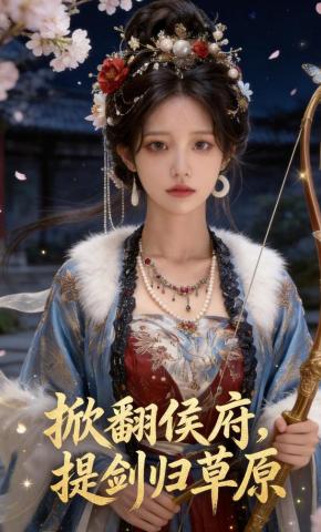 短剧《掀翻侯府，提剑归草原》海报