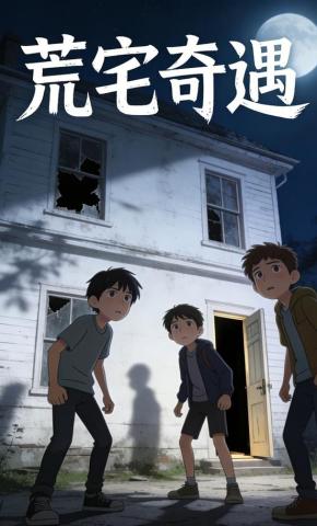 短剧《荒宅奇遇》海报