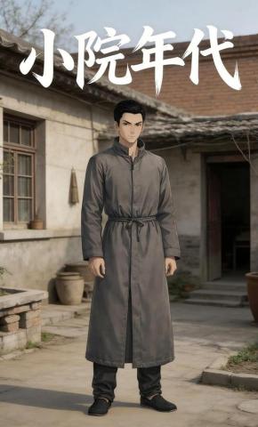 短剧《小院年代》海报
