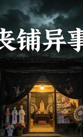 短剧《丧铺异事》海报