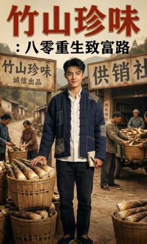 短剧《竹山珍味：八零重生致富路》海报