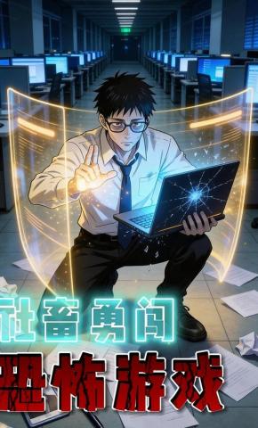 短剧《社畜勇闯恐怖游戏》海报