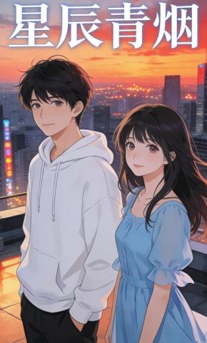 短剧《星辰青烟》海报