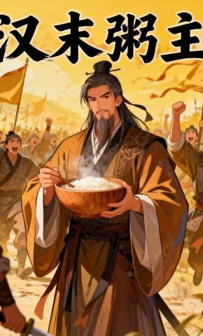 短剧《汉末粥主》海报