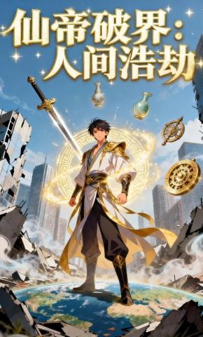 短剧《仙帝破界：人间浩劫》海报