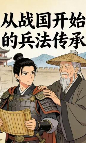 短剧《从战国开始的兵法传承》海报